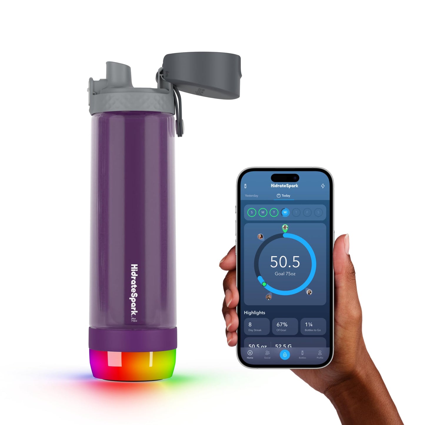 Hidrate Spark Pro Bouteille d'eau intelligente